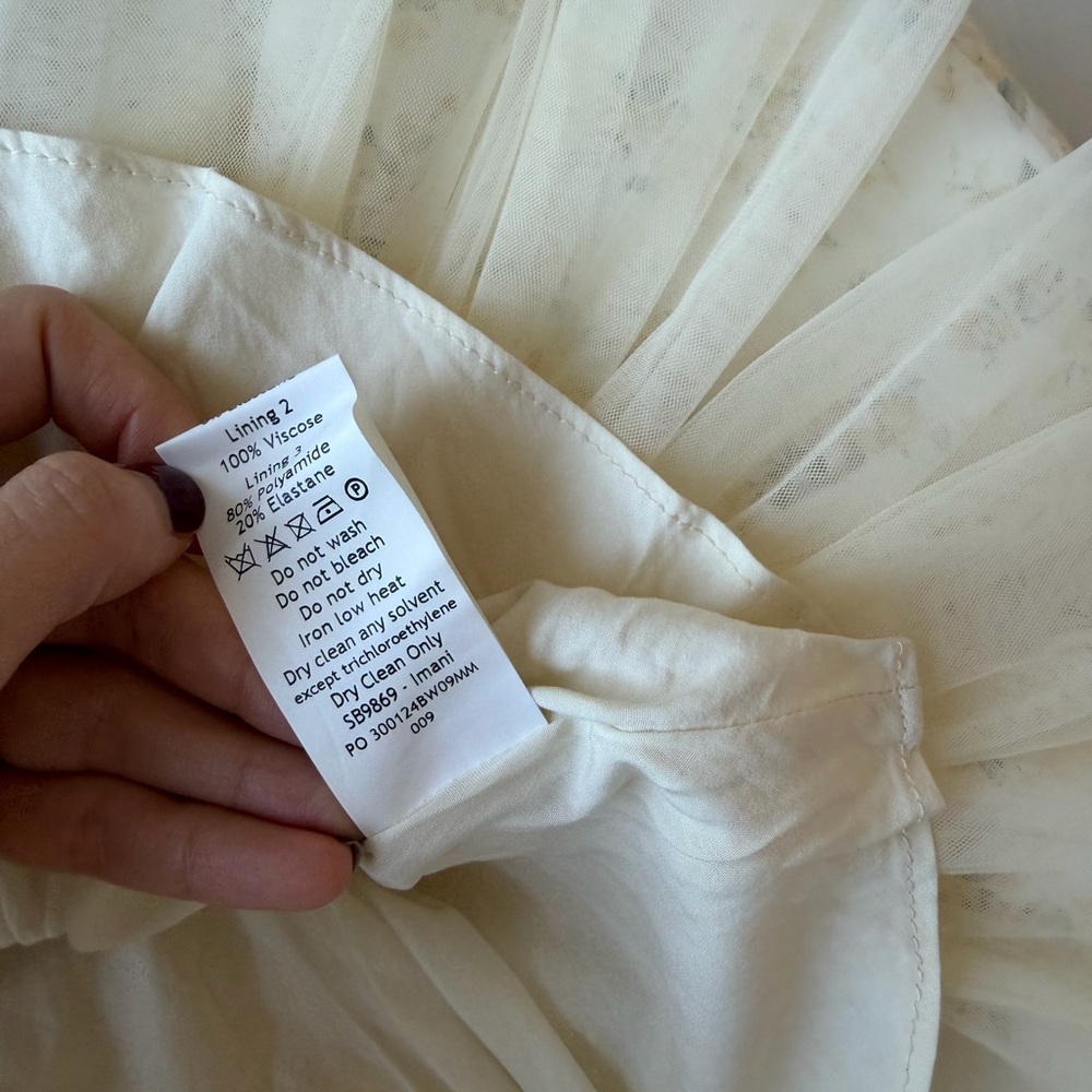 House of CB London Small Imani Buttercup Mini Dress Cotton - Picture 9 of 9